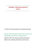 CON 3990V &ndash; 100 Practice Questions & Answers 