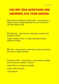 CSE RRT 2026 QUESTIONS AND  ANSWERS&vert; ACE YOUR GRADES&period;
