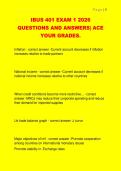 IBUS 401 EXAM 1 2026  QUESTIONS AND ANSWERS&vert; ACE  YOUR GRADES&period;
