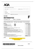 2024 AQA GCSE MATHEMATICS Foundation Tier Paper 2 Calculator   Question Paper & Mark Scheme &lpar;Merged&rpar;   November 2024 &lbrack;VERIFIED&rsqb; 