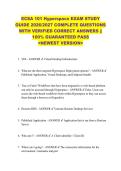 ECSA 101 Hyperspace EXAM STUDY  GUIDE 2026&sol;2027 COMPLETE QUESTIONS  WITH VERIFIED CORRECT ANSWERS &vert;&vert;  100&percnt; GUARANTEED PASS  <NEWEST VERSION> 