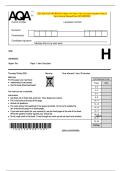 2025 AQA GCSE MATHEMATICS Higher Tier Paper 1 Non-Calculator Question Paper &  Mark Scheme &lpar;Merged&rpar; May 2025 &lbrack;VERIFIED&rsqb; 