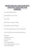 HeartCode BLS 2025 Exam&comma; American Heart Association &lpar;AHA&rpar;&comma; 2025 &ndash; certified practice questions with answers
