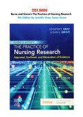 Test Bank - Burns and Grove&rsquo;s the Practice of Nursing Research 9th Edition &lpar;Susan K&period; Grove&period; 2026&rpar; Latest Edition &vert;&vert; Instant Download
