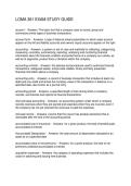 LOMA 361 EXAM STUDY GUIDE
