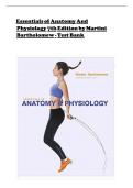 Essentials of Anatomy & Physiology &ndash; 7th Edition by Frederic H&period; Martini &vert; Complete Test Bank for Chapters 1&ndash;20&excl;&excl;