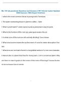 Bio 101 lab practicum Questions and Answers &lpar;100 &percnt;Score&rpar; Latest Updated  2026 Answers &vert; With Expert Solutions 