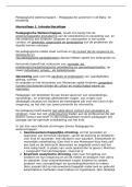 Samenvatting -  Pedagogische systemen in de baby en kindertijd &lpar;201700101&rpar;
