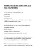 INSTRUCTOR&rsquo;S MANUAL STUDY GUIDE WITH FULL SOLUTIONS 2026