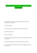 Biochemistry Final Exam Questions & Answers &lpar;2026 Edition&rpar;