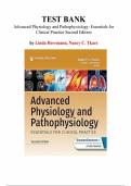 Advanced Physiology and Pathophysiology&colon; Essentials for Clinical Practice &ndash; Nancy Tkacs &lpar;1st Edition&rpar; &vert; Complete Test Bank &lpar;Chapters 1&ndash;17&rpar;