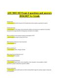 ASU BIO 182 Exam 4 &vert; Verified Practice Questions & Correct Detailed Answers &vert; 2026&sol;2027 A&plus; Grade