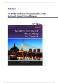 Test Bank for Modern Advanced Accounting in Canada &ndash; 10th Edition &lpar;Darrell Herauf & Chima Mbagwu&rpar; &vert; Canadian Accounting Exam Prep 2025&sol;2026