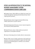 IS700 B AN INTRODUCTION TO THE NATIONAL INCIDENT MANAGEMENT SYSTEM COMPREHENSIVE REVIEW GUIDE 2026