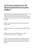 ISA 235 EXAM 1 MCGUIRE ACTUAL TEST PAPER 2026 QUESTIONS WITH SOLUTIONS GRADED A&plus;