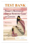 Test Bank for Maternal Child Nursing Care 3rd Canadian Edition byTest Bank for Maternal Child Nursing Care &ndash; 3rd Canadian Edition &lpar;Lisa Keenan-Lindsay&rpar; &vert; Canadian Nursing Exam Prep 2025&sol;2026 Lisa Keenan-Lindsay 
