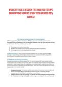 WGU C207 TASK 2 DECISION TREE ANALYSIS FOR MPC DRUG OPTIONS VERIFIED STUDY 2026 UPDATES 100&percnt; CORRECT
