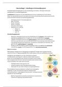 HHS Ped&period; Jaar 1&comma; blok 3 psychologie - College aantekeningen