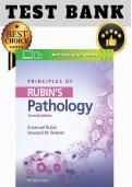 Test Bank for Principles of Rubin&rsquo;s Pathology&comma; 7th Edition &lpar;Rubin & Reisner&rpar; &vert; All Chapters &lpar;1&ndash;25&rpar; A&plus; 