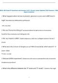 BIOL 400 Exam IV Questions and Answers &lpar;100 &percnt;Score&rpar; Latest Updated 2026 Answers &vert; With  Expert Solutions 
