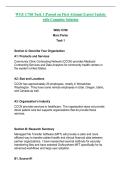WGU C768 Task 1 &vert;Passed on First Attempt &vert;Latest Update with Complete Solution