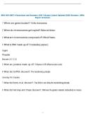 BIOl 400 UNIT 4 Questions and Answers &lpar;100 &percnt;Score&rpar; Latest Updated 2026 Answers &vert; With  Expert Solutions