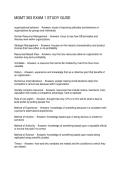 MGMT 363 EXAM 1 STUDY GUDE