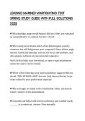 LEADING MARINES WARFIGHTING TEST SPRING STUDY GUIDE WITH FULL SOLUTIONS 2026