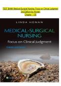 Test Bank for Medical-Surgical Nursing&colon; Focus on Clinical Judgment 3rd Edition &ndash; Verified Questions & Answers &vert; 100&percnt; Latest Update 2026