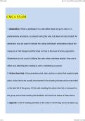 CMCA NEWEST 2026&sol;2027 ACTUAL EXAM COMPLETE QUESTIONS AND CORRECT DETAILED ANSWERS &lpar;VERIFIED ANSWERS&rpar; &vert;ALREADY GRADED A&plus;&vert;&vert;BRAND NEW&excl;&excl;