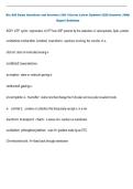 Bio 400 Exam Questions and Answers &lpar;100 &percnt;Score&rpar; Latest Updated 2026 Answers &vert; With  Expert Solutions 