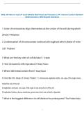 BIOL 400 Mitosis and Cell Cycle EXAM II Questions and Answers &lpar;100 &percnt;Score&rpar; Latest Updated  2026 Answers &vert; With Expert Solutions