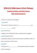 ISTM 210 TAMU Exam 2 &lpar;Prof&period; Phinney&rpar; 2026 &vert; Questions with 100&percnt; Correct Answers Complete &vert; Updated 2026 &sol; 2027 Verified by Experts
