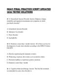 NU671 FINAL PRACTICE SCRIPT UPDATED 2026 TESTED SOLUTIONS