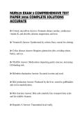NUR529 EXAM 3 COMPREHENSIVE TEST PAPER 2026 COMPLETE SOLUTIONS ACCURATE