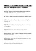 NUR529 EXAM 3 FINAL STUDY GUIDE 2026 SOLVED QUESTIONS FULLY CORRECT
