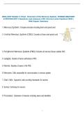 BIOL-2457 Module 8 eText&lowbar; Overview of the Nervous System&lowbar; HUMAN ANATOMY  & PHYSIOLOGY I Questions and Answers &lpar;100 &percnt;Score&rpar; Latest Updated 2026 &vert;  With Expert Solutions