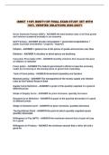 &lpar;BMGT 110F&rpar; BMGT110F FINAL EXAM STUDY SET WITH 100&percnt; VERIFIED SOLUTIONS 2026-2027&excl;&excl;