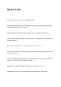 NCCCO Core Test Questions and Answers