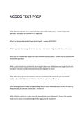NCCCO TEST PREP QUESTIONS AND ANSWERS