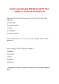 HESI A2 EXAM 2026-2027 QUESTIONS AND CORRECT ANSWERS GRADED A&plus;