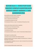 NUR 600 Exam 1 &ndash; EXAM STUDY GUIDE 2026&sol;2027 COMPLETE QUESTIONS WITH VERIFIED CORRECT ANSWERS &vert;&vert; 100&percnt; GUARANTEED PASS