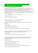 UNC BUSI 100 Readings Questions and All Correct Answers&period;
