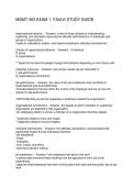 MGMT 363 EXAM 1- FAULK STUDY GUIDE