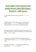 IFSTA Chapter 24 Test Questions And  Verified Answers Latest 2026 Update &vert;  Graded A&plus; &vert; 100&percnt; Success
