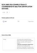 ECOL 1000 UGA CONNELLY EXAM 3 &vert; COMPREHENSIVE Q&A FOR CERTIFICATION SUCCESS