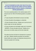 NCLEX RN FUNDAMENTALS EXAM LATEST 2026 ACTUAL EXAM  WITH COMPLETE QUESTIONS AND CORRECT DETAILED ANSWERS  &lpar;100&percnt; VERIFIED ANSWERS&rpar; &vert;ALREADY GRADED A&plus;&vert; &vert;&vert;PROFESSOR  VERIFIED&vert;&vert; &vert;&vert;BRANDNEW&excl;&excl;&excl;&vert;&vert;