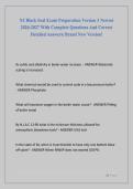 NJ Black Seal Exam Preparation Version 3 Newest  2026-2027 With Complete Questions And Correct  Detailed Answers&vert; Brand New Version&excl;