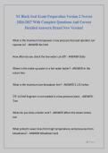 NJ Black Seal Exam Preparation Version 2 Newest  2026-2027 With Complete Questions And Correct  Detailed Answers&vert; Brand New Version&excl; 