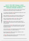 4A151 CDC URE Volume 3 2026  Questions and Answers &lpar;100&percnt; Correct  Answers&rpar; Already Graded A&plus;